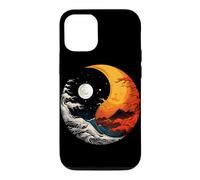Ying Yang Energy Meditation Aquarelle Tai Chi Jour et Nuit Coque pour iPhone 12/12 Pro