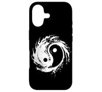 Ying Yang Flow State Aquarelle de méditation Tai Chi Homme Femme Coque pour iPhone 17