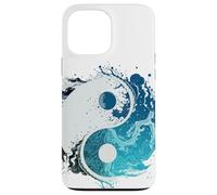 Ying Yang Tai Chi Balance Taoisme Méditation Eau Flow State Coque pour iPhone 13 Pro Max
