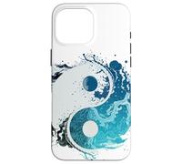 Ying Yang Tai Chi Balance Taoisme Méditation Eau Flow State Coque pour iPhone 16 Pro Max