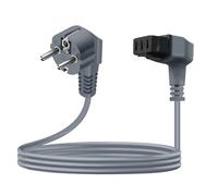 YINGAYOU Cable Alimentation Lave Vaisselle 90 Degrés 250V 10A Compatible avec Câble de Connexion Siemens Dishwasher Replace 645033 00645033 für Bosch,Siemens und Haier (1.8 m)