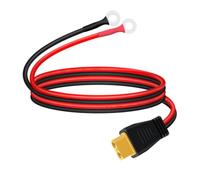 YINGAYOU Câble Terminal XT60 vers Joint Torique 12AWG câble XTt60 Femelle à O Ring Connector Compatible avec Lipo Battery, Racing Drone, Centrale d'alimentation Solaire Portabl (0.5 m/1.6 ft)