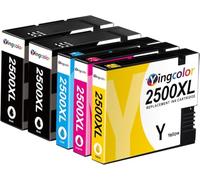 YINGCOLOR PGI-2500XL PGI 2500 cartouche encre canon maxify mb5150 Compatible Cartouche d'encre 2500 xl 2500XL pour MB5450 IB4150 MB5350 MB5455 MB5155 IB4050 MB5050 (Noir, Cyan, Magenta, Jaune, 5 Pack)