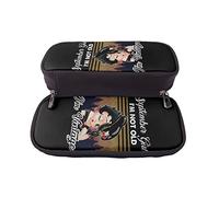 YINGD Betty Boop H26 Trousse à crayons et maquillage multifonction pour garçons et filles, Noir , 21x10.5x5cm, Organiseur de sac
