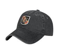 YINGD Casquette de baseball Us Army 5th Special Forces Group Vietnam réglable Chapeau de cowboy respirant unisexe pour homme et femme Noir, Noir , taille unique
