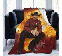 YINGD Couverture anti-boulochage Chuck Norris ultra douce en flanelle polaire toutes saisons pour canapé 150 x 125 cm