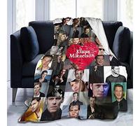 YINGD Couverture de lit Vampire Klaus-Mikaelson Diaries - Couverture légère de voyage pour enfants, femmes, hommes - 203,2 cm x 60 cm - 150 cm x 125 cm