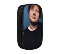YINGD Ed Sheeran Trousse à crayons extensible - Capacité réglable pour fournitures d'art, matériel technique, articles de toilette, multicolore, Style européen et américain, rétro, moderne