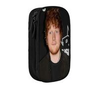 YINGD Ed Sheeran Trousse avec taille-crayon intégré - Rangement tout-en-un pour crayons, gommes, règles (utilisation scolaire), multicolore, Style européen et américain, rétro, moderne