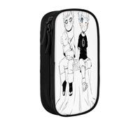 YINGD Gaara Trousse à crayons pour les amateurs de livres - Pochette en tissu Oxford avec fente pour marque-page et porte-stylo (prête à offrir), multicolore, Style européen et américain, rétro