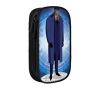 YINGD Genshin Impact Albedo Trousse à crayons classique Anime Game Pen Box Bag Girl Boy Grande capacité Office Pencil Pouch, multicolore, Style européen et américain, rétro, moderne