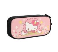 YINGD Genshin Impact Albedo Trousse à crayons classique Anime Game Pen Box Bag Girl Boy Grande capacité Office Pencil Pouch, multicolore, Style européen et américain, rétro, moderne