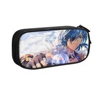 YINGD GENSHIN Trousse à crayons Impact pour les amateurs de livres - Pochette en tissu Oxford avec fente pour marque-page et porte-stylo (prête à offrir), multicolore, Style européen et américain