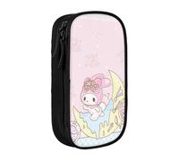 YINGD Grande trousse à crayons avec motif de dinosaure Raptor Chase en cours d'exécution Sometimes Little, multicolore, Style européen et américain, rétro, moderne