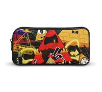 YINGD Gravity Falls Trousse à crayons avec motif chiffré pour étudiant, trousse de rangement, trousse à crayons, trousse de papeterie, fournitures de bureau pour enfants et adultes, multicolore, Style
