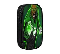 YINGD Green Lantern The Animated Series Trousse à crayons multifonction - Option logo personnalisé pour événements de groupe, cadeaux d'entreprise, fêtes, multicolore, Style européen et américain