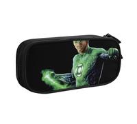 YINGD Green Lantern The Animated Series Trousse à crayons pour infirmières et médecins - Tissu Oxford hygiénique avec fermeture éclair pour stylos, ciseaux, notes, multicolore, Style européen et