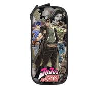 YINGD JoJo's Bizarre Adventure Grande trousse à crayons durable avec grande capacité, trousse de papeterie portable, trousse à crayons esthétique avec fermeture éclair pour l'école, multicolore, Style