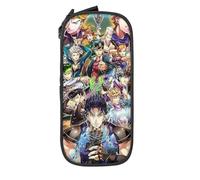 YINGD JoJo's Bizarre Adventure Grande trousse à crayons durable avec grande capacité, trousse de papeterie portable, trousse à crayons esthétique avec fermeture éclair pour l'école, multicolore, Style