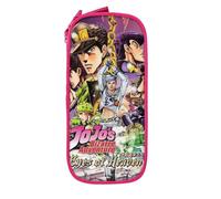 YINGD JoJo's Bizarre Adventure Grande trousse à crayons durable avec grande capacité, trousse de papeterie portable pour étudiants, fournitures de bureau, filles, garçons, enfants, multicolore, Style