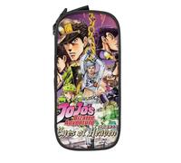 YINGD JoJo's Bizarre Adventure Grande trousse à crayons durable avec grande capacité, trousse de papeterie portable pour étudiants, fournitures de bureau, filles, garçons, enfants, multicolore, Style