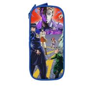 YINGD JoJo's Bizarre Adventure Grande trousse à crayons durable avec grande capacité, trousse de papeterie portable pour étudiants, fournitures de bureau, filles, garçons, enfants, multicolore, Style