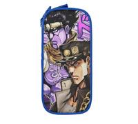 YINGD JoJo's Bizarre Adventure Grande trousse à crayons durable avec grande capacité, trousse de papeterie portable pour étudiants, fournitures de bureau, filles, garçons, enfants, multicolore, Style