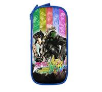 YINGD JoJo's Bizarre Adventure Grande trousse à crayons durable avec grande capacité, trousse de papeterie portable pour étudiants, fournitures de bureau, filles, garçons, enfants, multicolore, Style