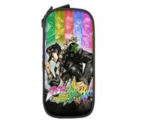 YINGD JoJo's Bizarre Adventure Grande trousse à crayons durable avec grande capacité, trousse de papeterie portable pour étudiants, fournitures de bureau, filles, garçons, enfants, multicolore, Style