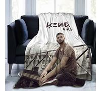 YINGD Kendji Singer Girac Couverture en flanelle polaire douce pour canapé salon