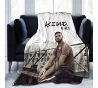 YINGD Kendji Singer Girac Couverture en flanelle polaire douce pour canapé, salon, chambre à coucher