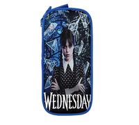 YINGD Mercredi Trousse à crayons grande capacité avec fermeture éclair