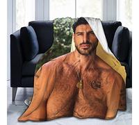 YINGD Michele Captain MorRone Couverture en flanelle polaire douce pour canapé, salon, chambre à coucher