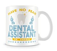 YINGD Mug cadeau pour dentistes - Have No Fear Dental Assistant is Here