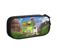 YINGD My Singing Monsters Trousse à crayons multifonction grande capacité durable
