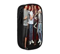 YINGD ONE Direction Trousse à crayons pour les amateurs de puzzle - Poches en maille pour stylos, loupes, petites pièces (design portable), multicolore, Style européen et américain, rétro, moderne