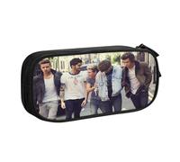 YINGD ONE Direction Trousse à crayons pour matériel de photographie - Tissu Oxford de protection pour objectifs, cartes SD et stylos, multicolore, Style européen et américain, rétro, moderne