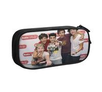 YINGD ONE Direction Trousse à crayons résistante à l'eau - Polyester durable pour stylos, maquillage, essentiels de voyage (portable), multicolore, Style européen et américain, rétro, moderne