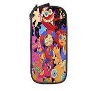 YINGD Peach and Goma - Trousse à crayons classique Mochi Peach Cat Peek A Boo pour filles et garçons - Grande boîte de rangement pour l'école, multicolore, Style européen et américain, rétro, moderne