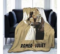 YINGD Romeo + Juliet Couverture en flanelle légère et confortable pour canapé