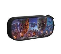 YINGD Terminator The Resistance Trousse à crayons avec intérieur étanche - Tissu Oxford avec fermeture éclair pour stylos d'encre, rouges à lèvres, petits objets