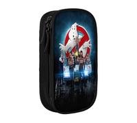 YINGD The Real Ghostbusters Trousse à crayons avec crochet porte-clés - Pochette portable en tissu Oxford pour stylos, clés, clés USB, multicolore, Style européen et américain, rétro, moderne