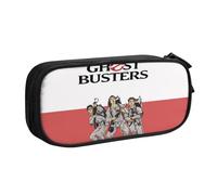 YINGD The Real Ghostbusters Trousse à crayons avec fermeture éclair lisse en polyester anti-rayures pour l'école, le bureau, le camping
