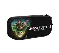 YINGD The Real Ghostbusters Trousse à crayons pour petits appareils - Convient aux AirPods, chargeurs et stylos en tissu Oxford net (personnalisable), multicolore, Style européen et américain, rétro