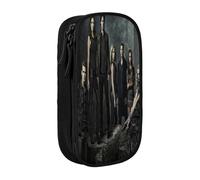 YINGD The Vam-Pire Diaries Trousse à crayons pour matériel de pêche - Fermeture éclair durable et tissu résistant à l'eau pour crochets, lignes, stylos