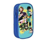 YINGD Trousse à crayons Anime Boku No Hero - Grande capacité - Double couche - Trousse scolaire - Fournitures de papeterie - Fournitures Pencase ds A, multicolore, Style européen et américain, rétro