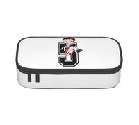 YINGD Trousse à crayons Betty Boop Anime Papeterie Sac Porte-stylo Grande capacité pour les étudiants Mignon Simple Trousse de maquillage école Unisexe Marchandises Personnage pré-, Noir , 21x10.5x5cm