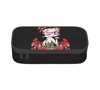 YINGD Trousse à crayons Betty Boop - Grande capacité - Fournitures de bureau - Jolie pochette de maquillage pour garçons et filles, Noir , 21x10.5x5cm, Organiseur de sac