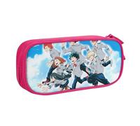 YINGD Trousse à crayons Boku no Hero Academia - Grande capacité - Double couche - Trousse à crayons - Fournitures Pencase D, multicolore, Style européen et américain, rétro, moderne