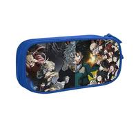 YINGD Trousse à crayons Boku no Hero - Grande capacité - Double couche - Trousse scolaire - Trousse à crayons - Fournitures Pencase ds A, multicolore, Style européen et américain, rétro, moderne